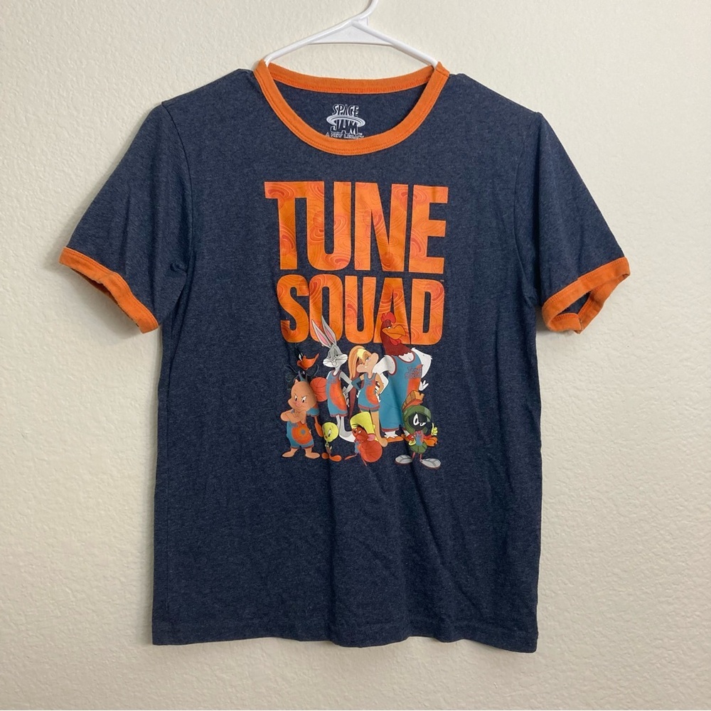 Space Jam Tune Squad Tee - Orange/Blue - Kids Medium